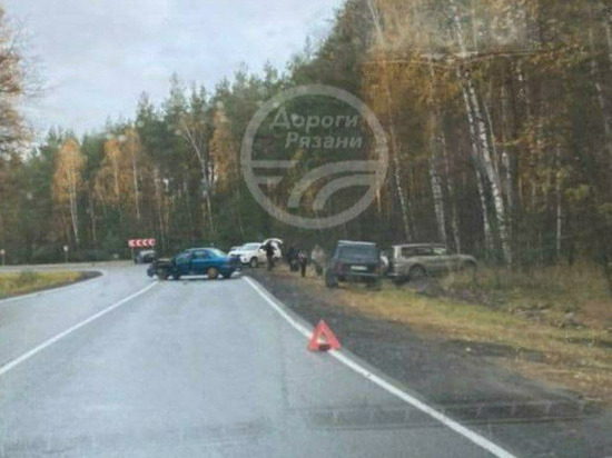 На трассе «Рязань-Спас-Клепики» произошла массовая авария