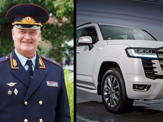 Министру МВД Бурятии в качестве служебного авто выделили Land Cruiser 300