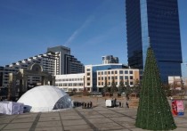 В Красноярске появится новое общественное пространство на площади Мира. В краевой столице готовится к запуску проект «Зима на Стрелке».