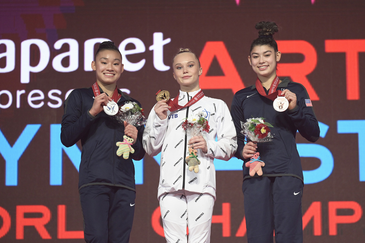 В Китакюсю завершилось личное многоборье у женщин в рамках чемпионата мира