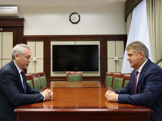 Новый полпред президента Анатолий Серышев встретился с Новосибирским губернатором