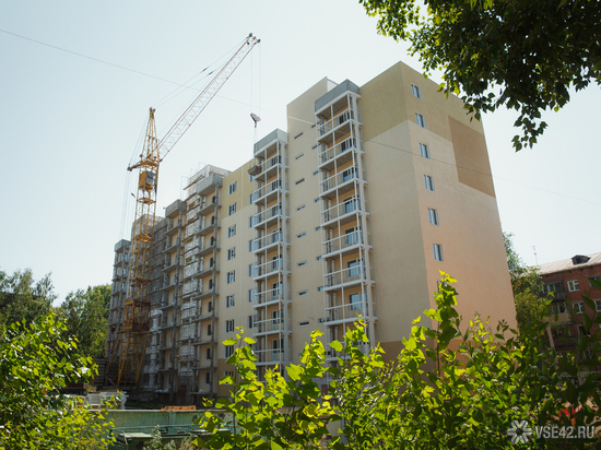 Более миллиона квадратных метров жилья введут в Кузбассе на 6,2 млрд рублей кредитных средств