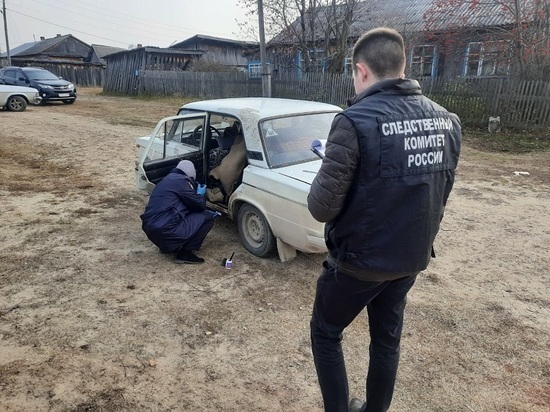 Тела двух убитых мужчин обнаружили в автомобиле в одном из сел Томской области