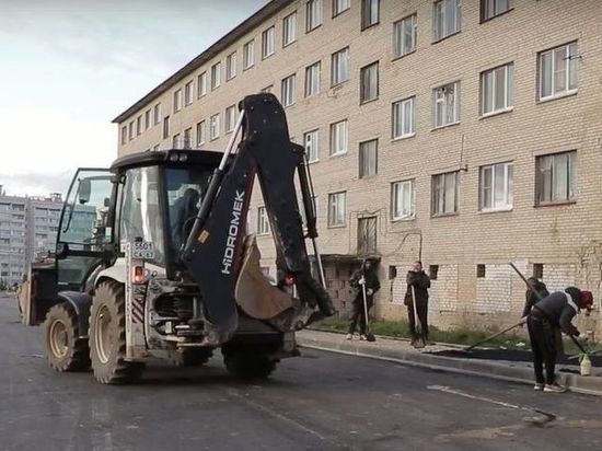 Завершается строительство дороги в Новосельцах