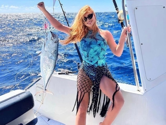 Татьяна Котова поделилась фотографией с рыбалки