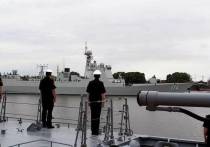 Завершилось первое совместное патрулирование в западной части Тихого океана  боевых кораблей ВМФ России и ВМС Китая
