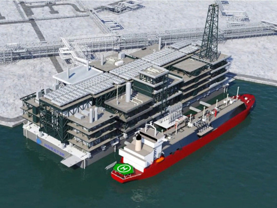 На берегу Кольского залива разворачивается производство платформ для реализации инвестпроекта по добыче газа