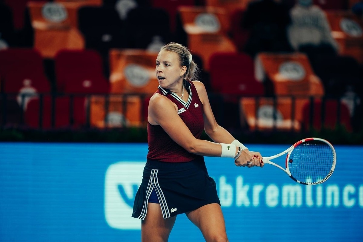 Эстонская теннисистка Контавейт стала первой финалисткой турнира "ВТБ Кубок Кремля"