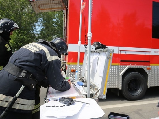 В Волгограде на Циолковского сгорела 12-летняя иномарка
