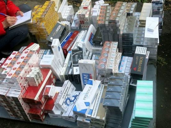 Омские таможенники выявили 2,5 тысячи  пачек сигарет без маркировки