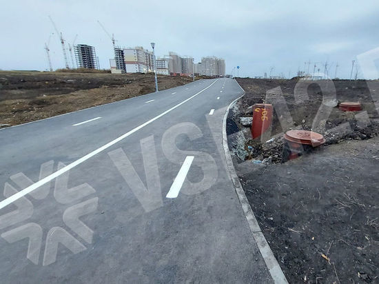 Власти объяснили наличие кривого участка дороги на кемеровском бульваре Строителей