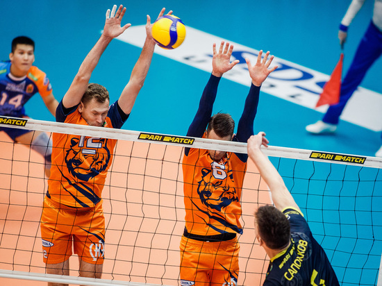 Волейбольный “Кузбасс” проиграл в четвертом туре чемпионата России