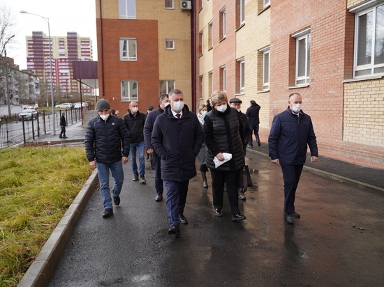 Новую детскую поликлинику в иркутском Ново-Ленино сдадут к началу сентября 2022 года