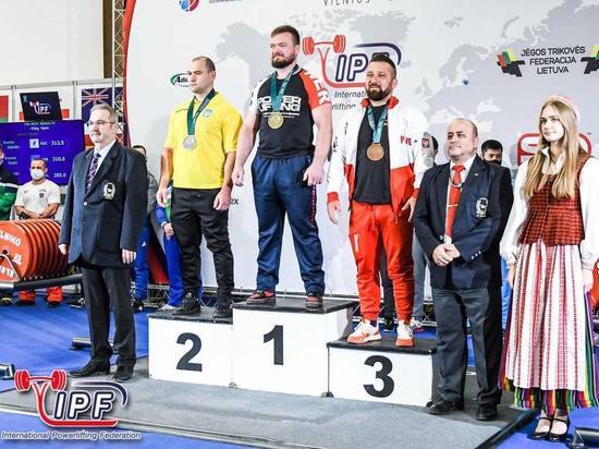 Спортсмен из Севастополя стал чемпионом мира по пауэрлифтингу