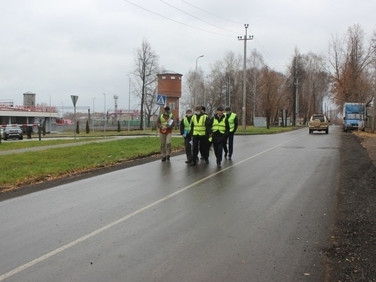 В Можге завершили дорожные работы по нацпроекту БКД