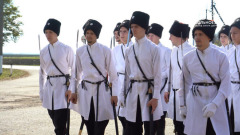 Кадры фестиваля казачьей культуры «Александровская крепость» на Кубани