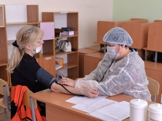 В трех белгородских школах открыли пункты вакцинации от COVID-19