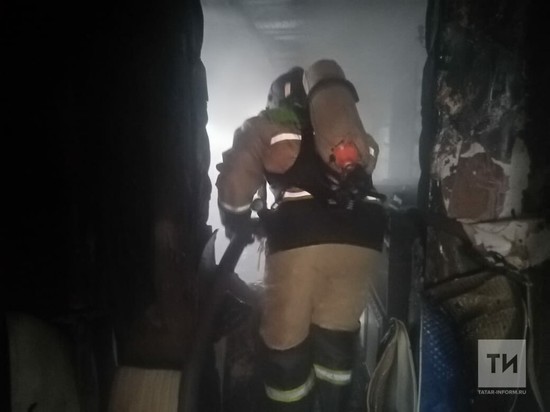 Жертвой пожара в частном доме в Татарстане стал его хозяин