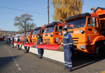 26 октября "Белгорблагоустройству" передали 18 единиц спецтранспорта для уборки городских улиц