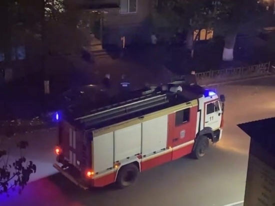 В Ростове на Магинтогорской произошел пожар