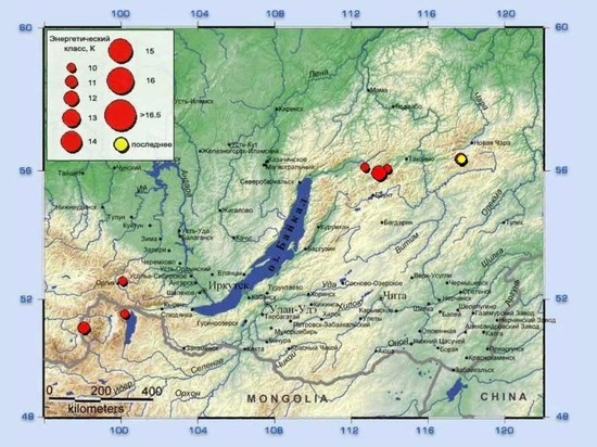 Неопасное землетрясение произошло на севере Забайкалья