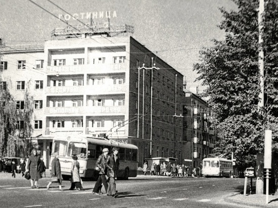 Брянцам показали облик гостиницы «Десна» в 1970-е годы