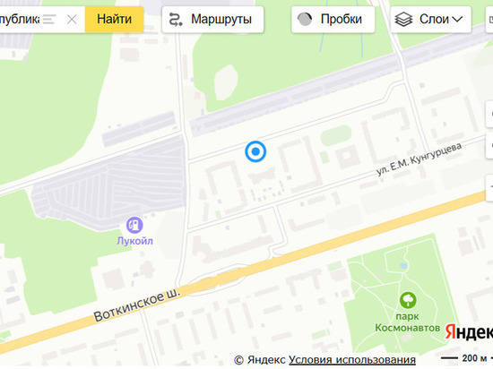 На ул. Кунгурцева в Ижевске организуют новый пешеходный переход