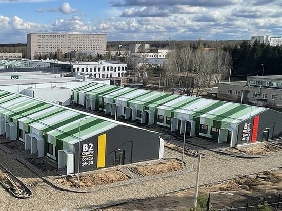 "Быстровозводимый" ковид-госпиталь в Иванове строят уже второй год