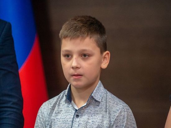 Пятиклассник Мансур Боев из Абакана награжден медалью «За проявленное мужество»