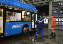 Ежедневно автобусы Единой транспортной компании, курсирующие в Белгородской агломерации, проходят обработку дезинфицирующими средствами