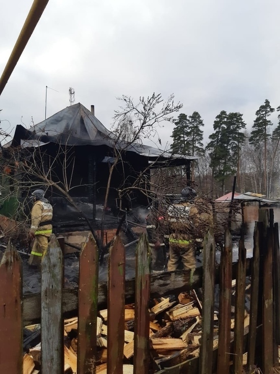 В Притамбовье при пожаре погибли два человека