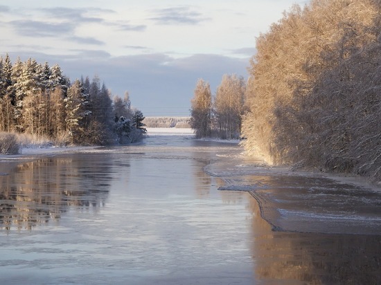 Реки Забайкалья начали покрываться льдом позже обычного