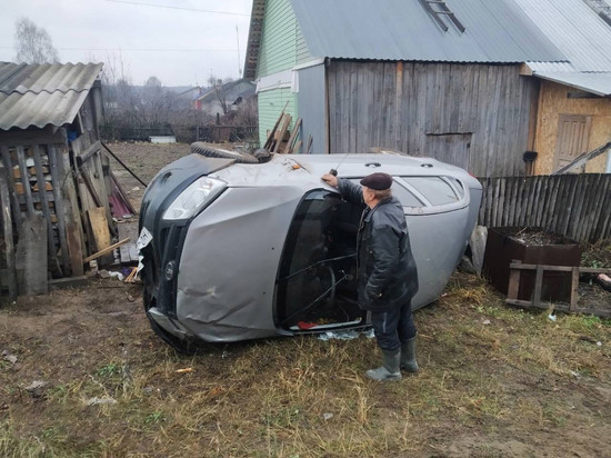 В Кировской области автомобили чаще стали улетать в кювет