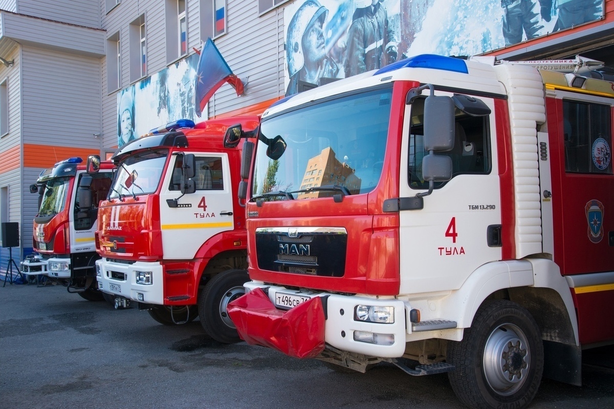 В детском саду под Тулой работали пожарные - МК Тула