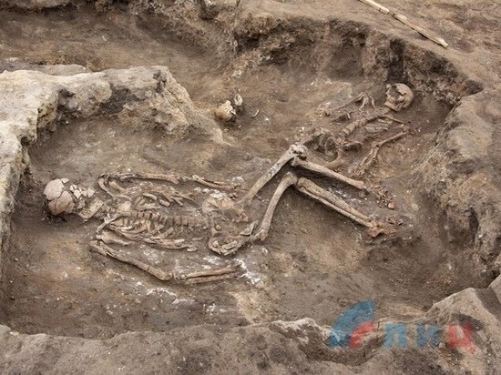Луганские археологи нашли захоронения возрастом более 5000 лет