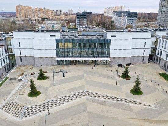 Образовательный корпус культурного кластера в Кузбассе готов на 97%