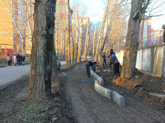 Мэр Рязани Сорокина проверила благоустройство Михайловского шоссе