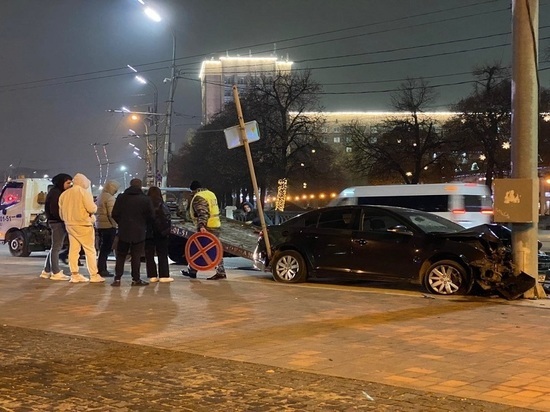 В ДТП с Chevrolet Сruze на площади Ленина в Рязани никто не пострадал
