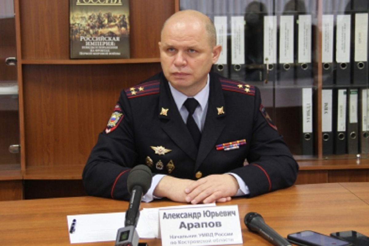 Новый начальник костромской полиции хочет порядка на трассе Р-243 и не хочет кадровых потрясений