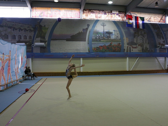 В Хабаровске гимнастки выступили на соревнованиях «Амурская осень»
