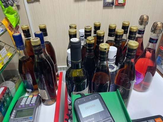 В киоске на Эльмаше изъяли две сотни единиц алкогольной продукции