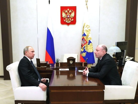 Путин обсудил планы по развитию «Нoрникеля» с президентом компании