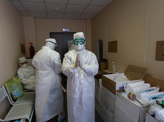 До одной тонны опасных медицинских отходов сдают ежедневно ковидные госпитали в Томске
