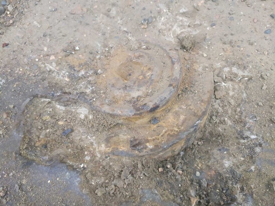 В Улан-Удэ найденная «противотанковая мина» оказалась ржавым металлическим диском