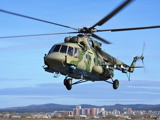 Военные готовят вертолеты в Забайкалье к полетам зимой