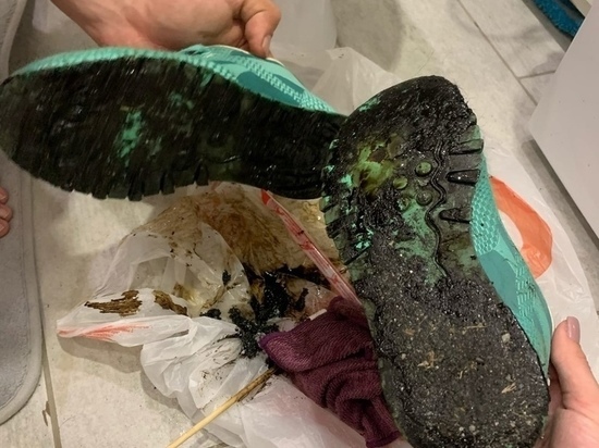 Двойной провал: жители Петрозаводска убивают обувь на новом тротуаре