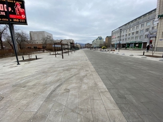 Реконструкция театральной площади завершена в Чите