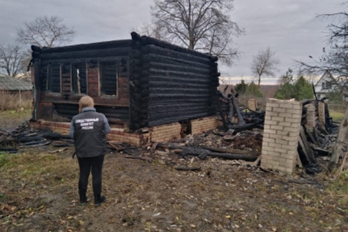 Костромские трагедии: в деревне Бабаево Нерехтского района при пожаре погиб молодой мужчина