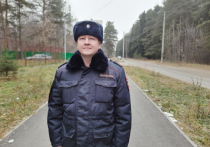 В Пермском крае сотрудник полиции предотвратил потенциальное ДТП, остановив неуправляемую фуру