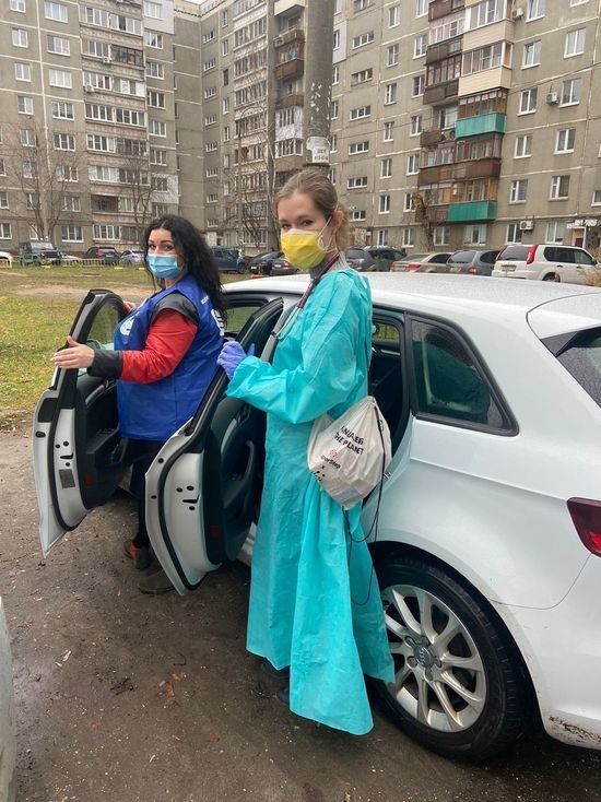 Автоволонтеры помогают медицинским учреждениям Нижнего Новгорода